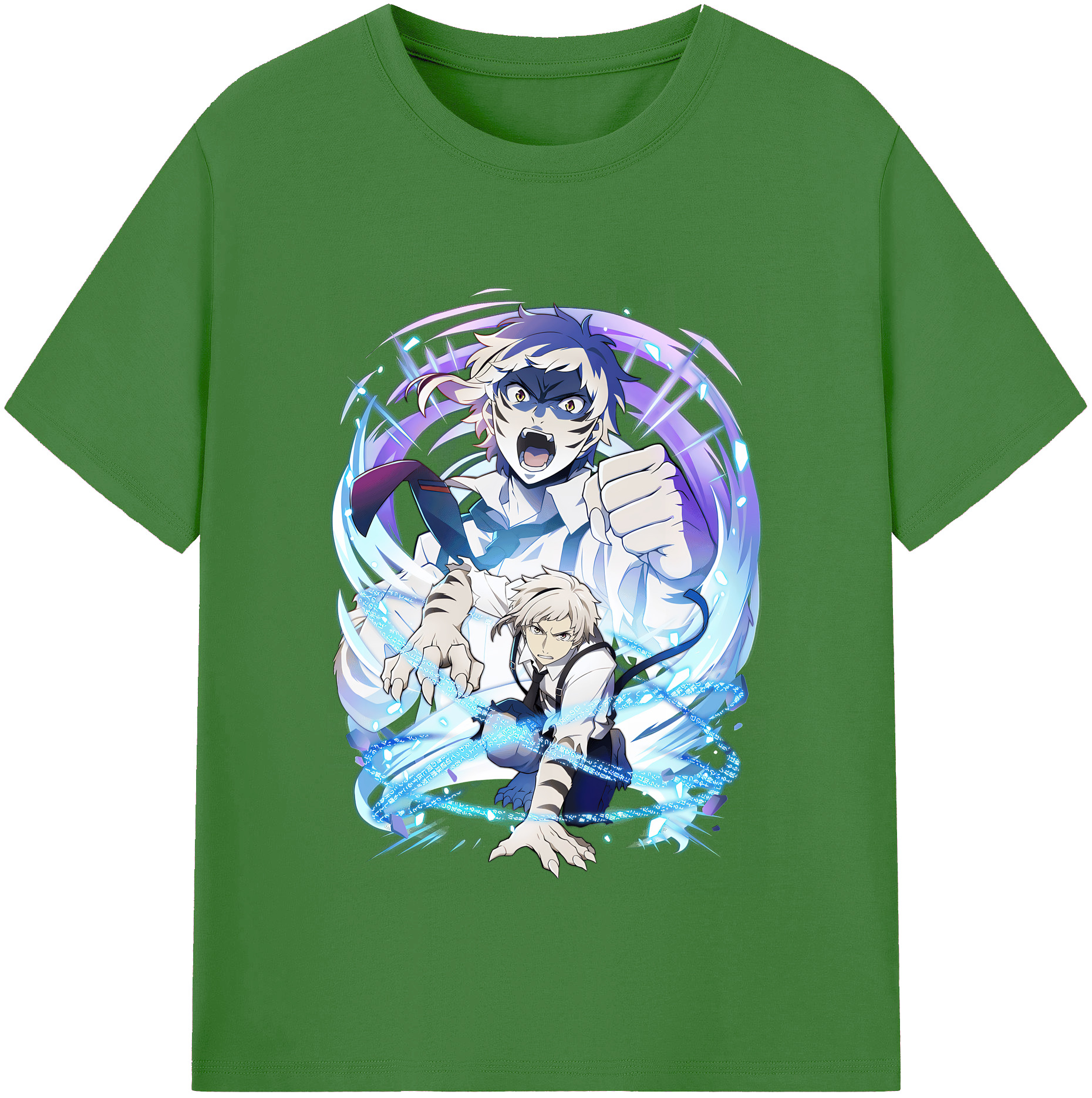 （画像用） 文豪ストレイドッグス Bungo Stray Dogs レディースカジュアルプリントTシャツ（綿100％）